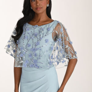 Alternative view of robe bleu ciel