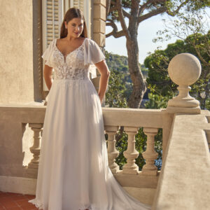robe de mariee pour formes genereuse